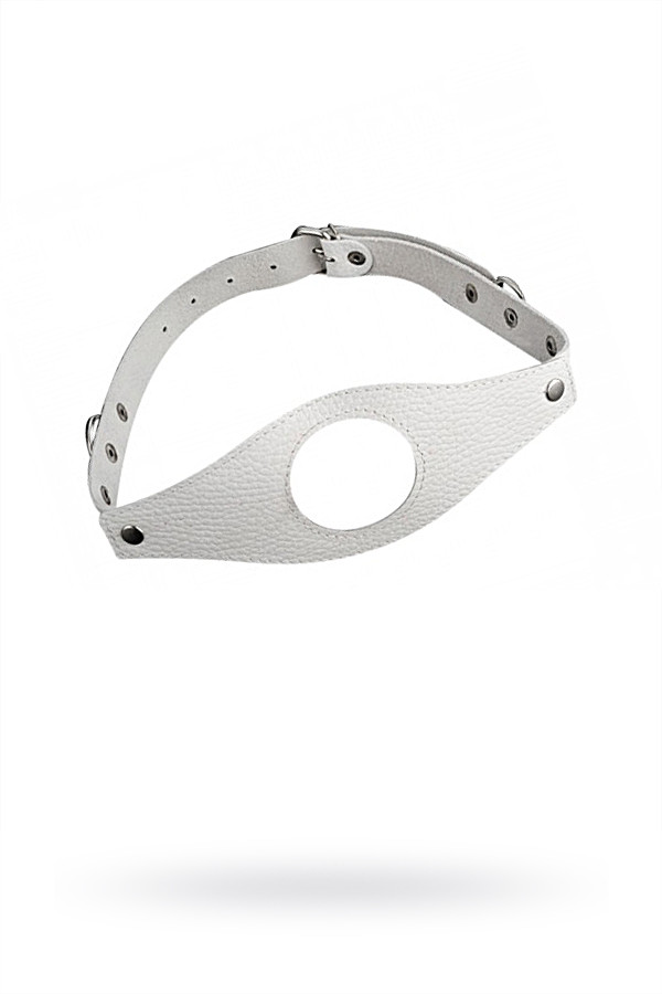 Силиконовый кляп-шар из натуральной кожи Sitabella, розовый 0T-00014582 - Sitabella - Кляпы шары - Купить