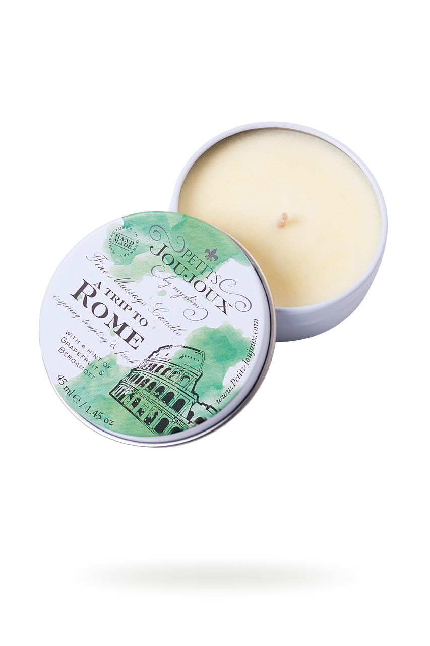 Массажная свеча Petits Joujoux London свежесть 120 г 46725 - Petits Joujoux - Массажные свечи - Купить