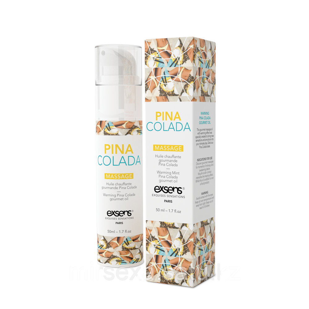 Разогревающий массажный гель Exsens Gourmet Секс на пляже, 50 мл D882508 - Exsens - Лосьоны для массажа - Купить