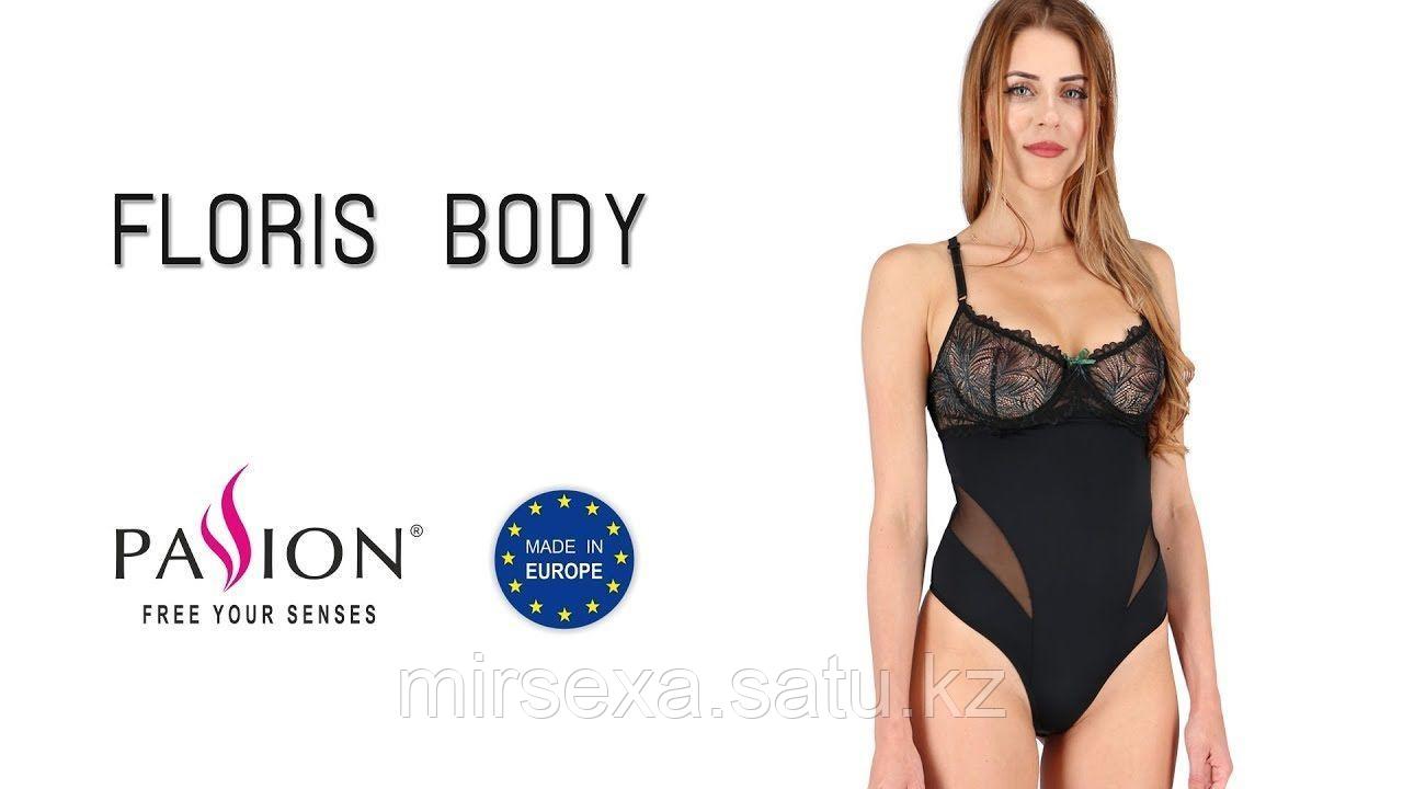 Боди Passion Lingerie Yona body, Чёрный, L/XL Pas_Yona body L/XL - Passion - Эротические боди - Купить