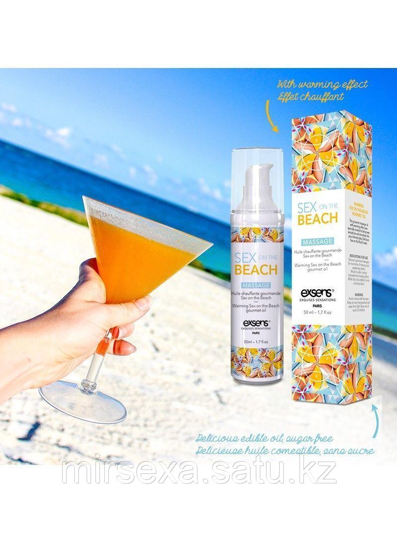 Разогревающий массажный гель Exsens Gourmet Секс на пляже, 50 мл D882508 - Exsens - Лосьоны для массажа - Купить