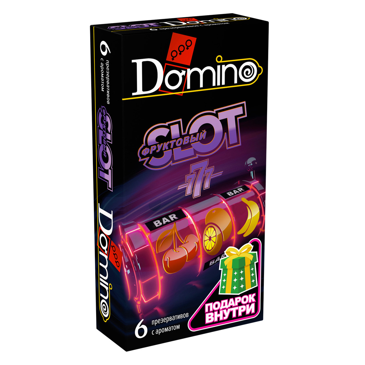 Презервативы Domino Sweet Sex Клубничный коктейль, 3 шт 06185 - Domino - Ароматизированные презервативы - Купить