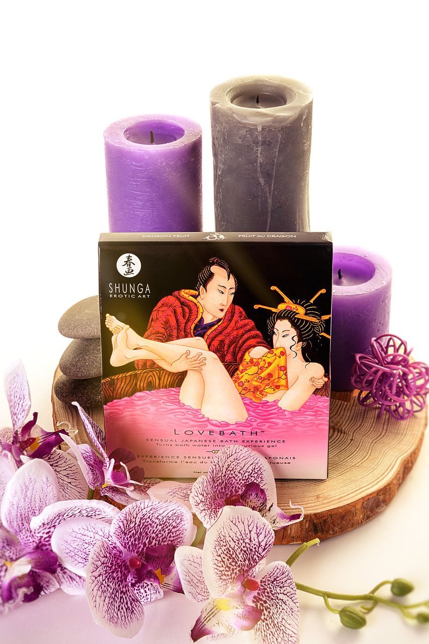 Соль для ванны Shunga Moonlight Bath Эротическая роза мини-версия, 75 г 6600 SG - SHUNGA  - Косметика - Купить