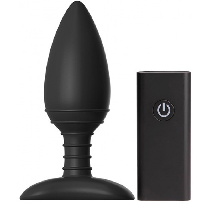 Анальная вибропробка Nexus Ace Large с пультом ДУ, черная ACE002 - Nexus - Анальные игрушки с дистанционным управлением - Купить