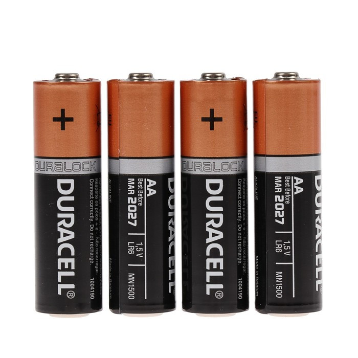 Батарейки пальчиковые Duracell АА/LR6 в блистере 2 шт. LR6BL2/12510/LR6 - Duracell - Батарейки, зарядные устройства, адаптеры - Купить