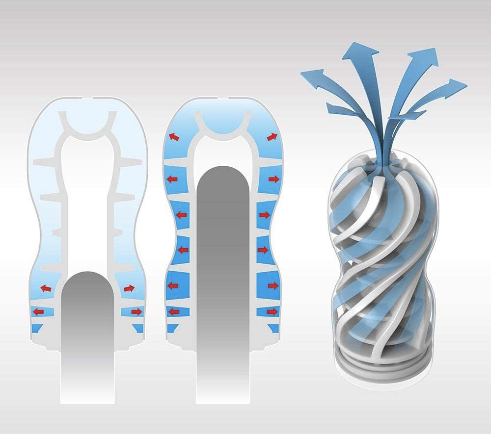 Мастурбатор Tenga Premium Air Flow Cup купить со скидкой в секс шопе  Вагины и мастурбаторы  Мастурбаторы TENGA