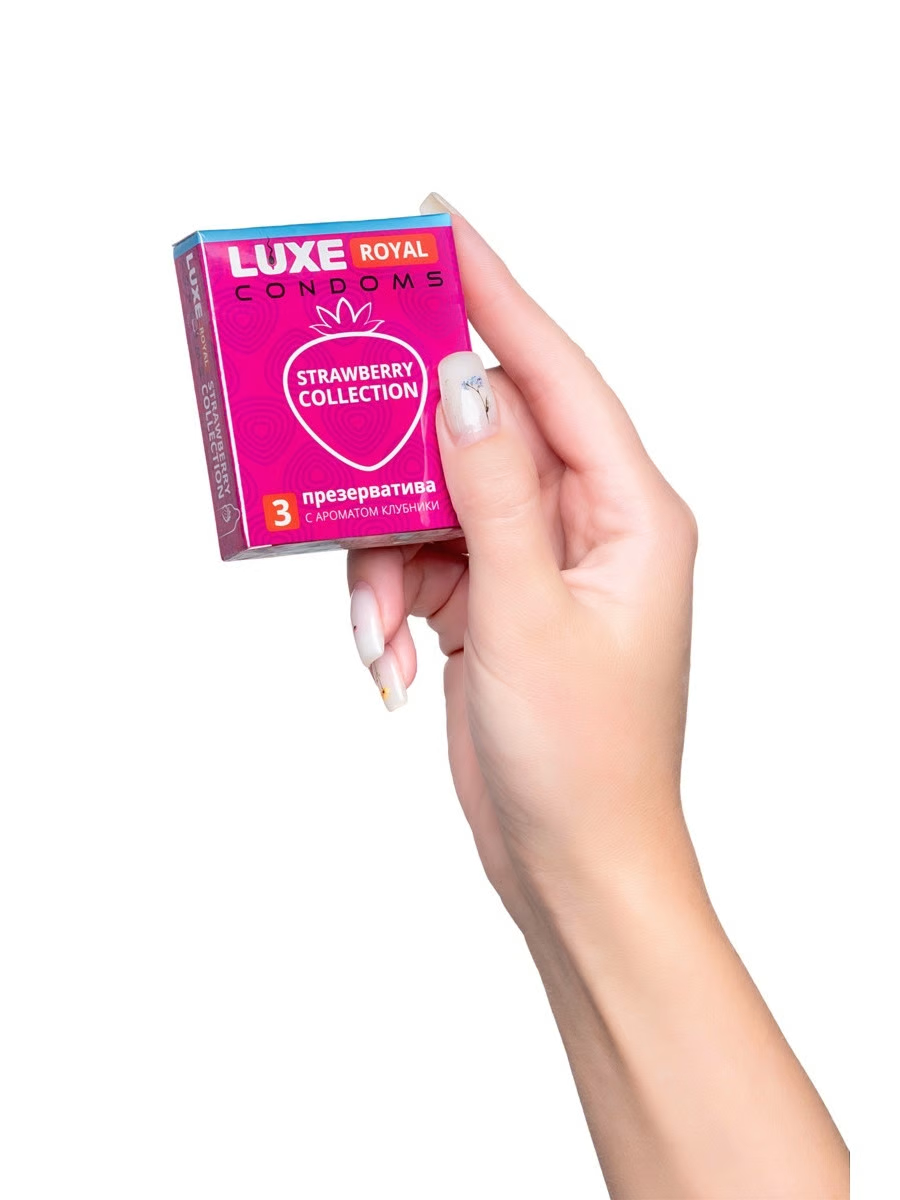 Презервативы Luxe Royal Cherry Collection, 3 шт 08772 - Luxe - Ароматизированные презервативы - Купить