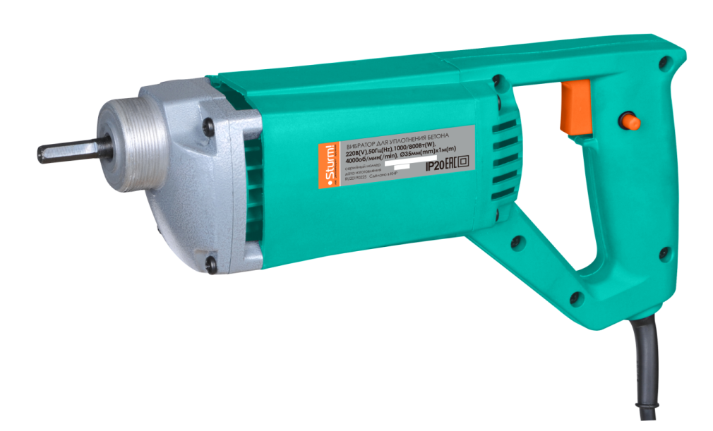 Портативный Вибратор Для Бетона Sturm Cv71101 1000вт
