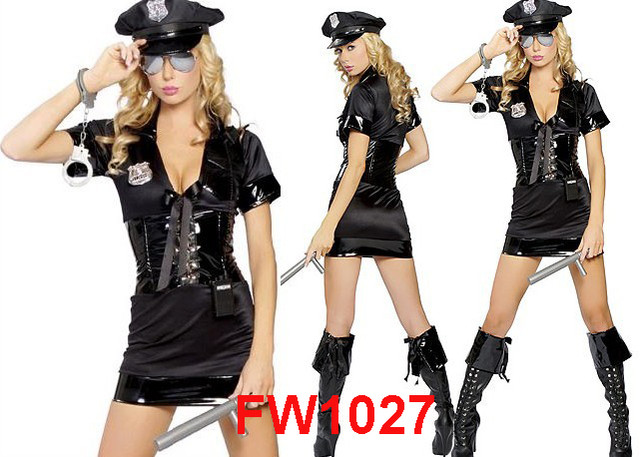 Костюм Полицейской купить со скидкой в секс шопе  Ролевые костюмы  Полицейский, военные