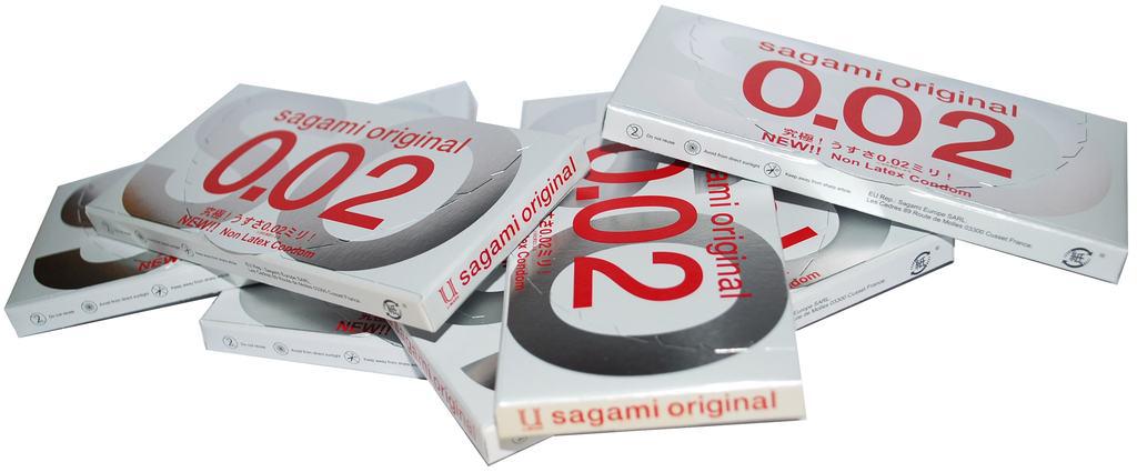 Полиуретановые презервативы Sagami Original 0.02, 2шт пр Sagami №2 - Sagami - Ультратонкие презервативы - Купить