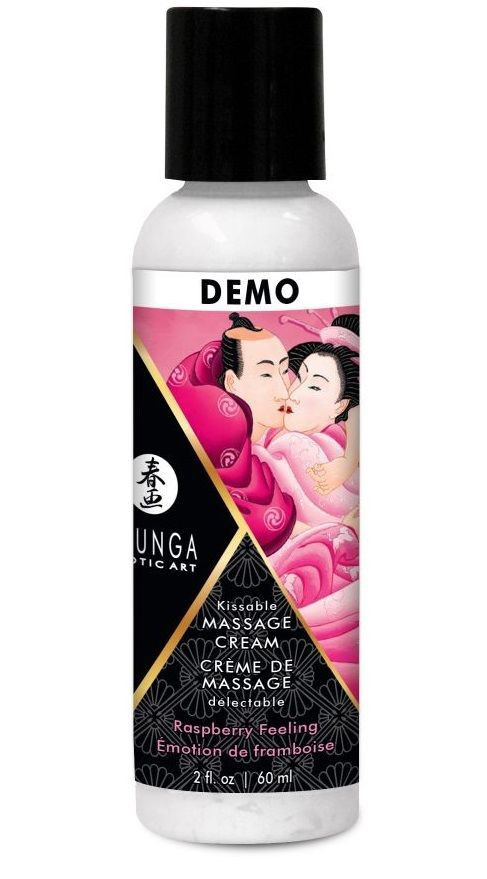 Массажный крем Shunga Kissable Малиновое чувство, 200 мл 4101 SG - SHUNGA  - Массажные кремы - Купить