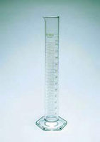 Цилиндр 1 мерный с носиком и стекл. осн.5 мл, класс В (Pyrex)