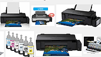 Принтер А3+ Epson L1800 с оригинальной СНПЧ