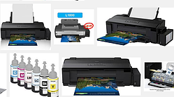 Принтер А3+ Epson L1800 с оригинальной СНПЧ