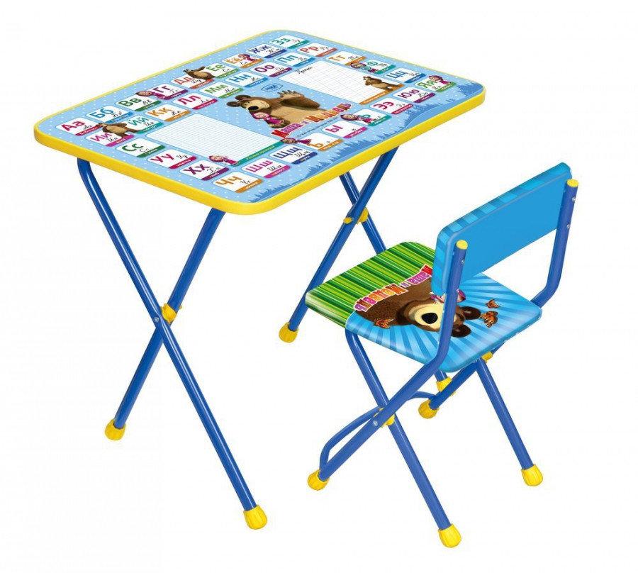 Nika Комплект детской мебели "Маша и Медведь" Стол со стулом