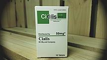 Мужской возбудитель Cialis 50 mg. 10 табл.