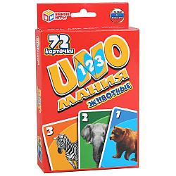 Настольная игра "UNO-мания" Животные