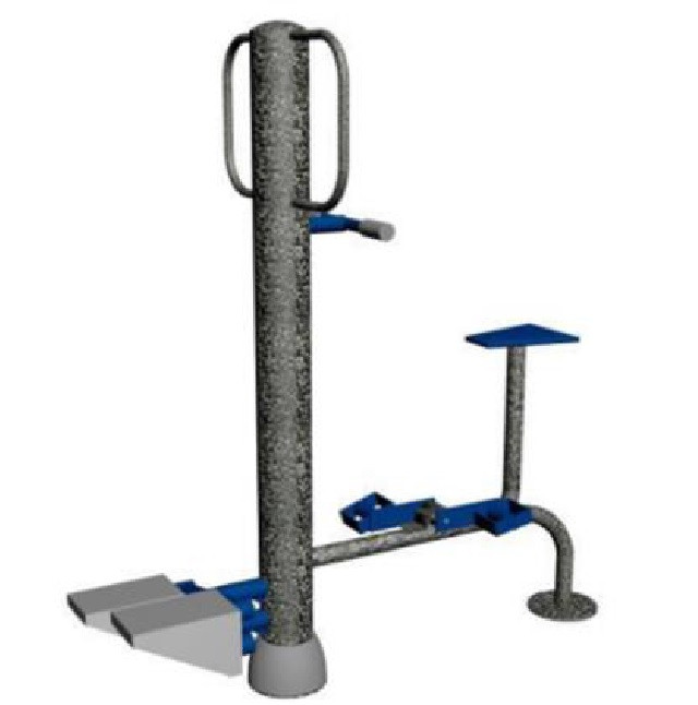 Уличный тренажер Степ+Велотренажер, фото 1