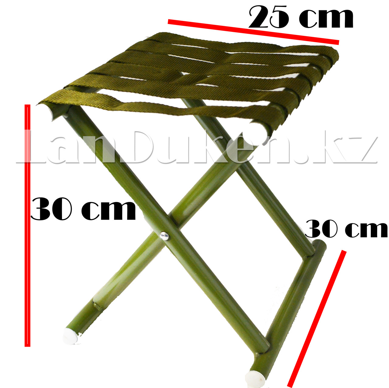 Раскладной стул для пикников и рыбалок зеленый - фото 3 - id-p63592089