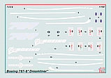 Сборная модель: Пассажирский авиалайнер Боинг 787-8 Дримлайнер (1/144) | Zvezda, фото 5