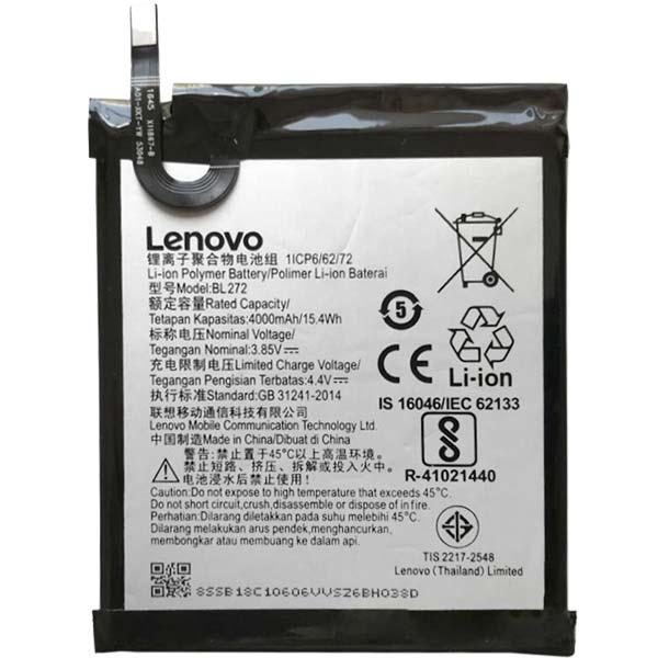 Заводской аккумулятор для Lenovo K6 Power (BL-272, 4000 mAh)