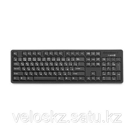 Клавиатура проводная X-Game XK-100PB Black USB, фото 2