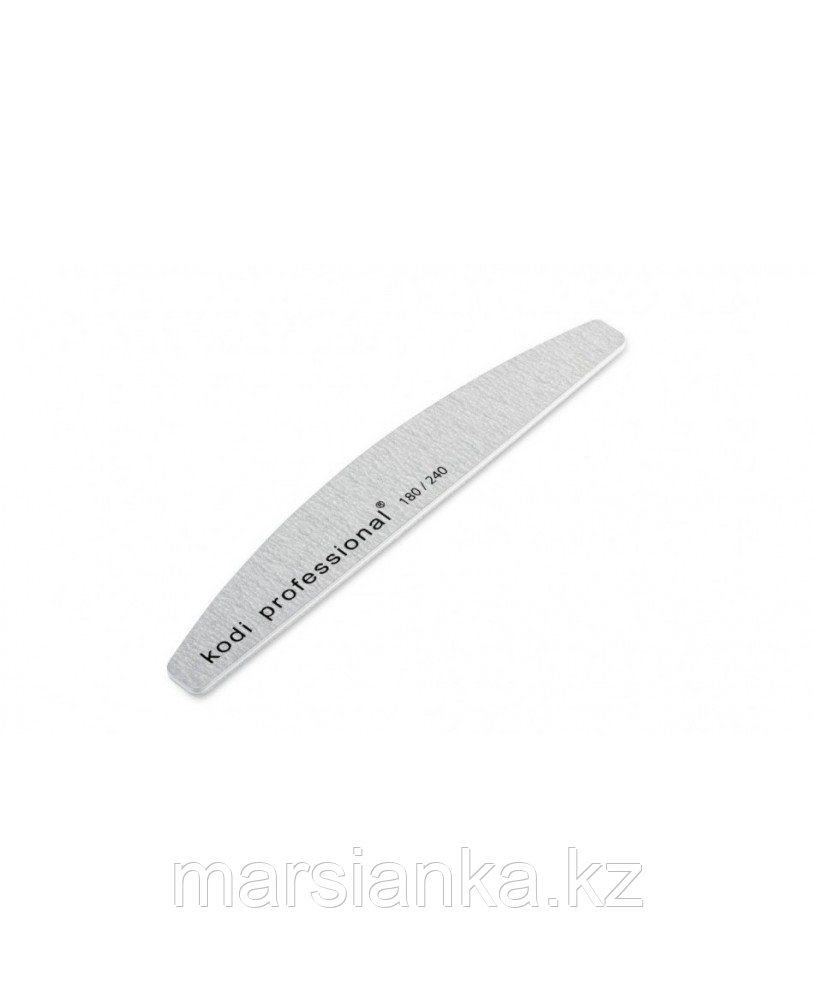 Пилка для ногтей Kodi 180/240 Half Grey