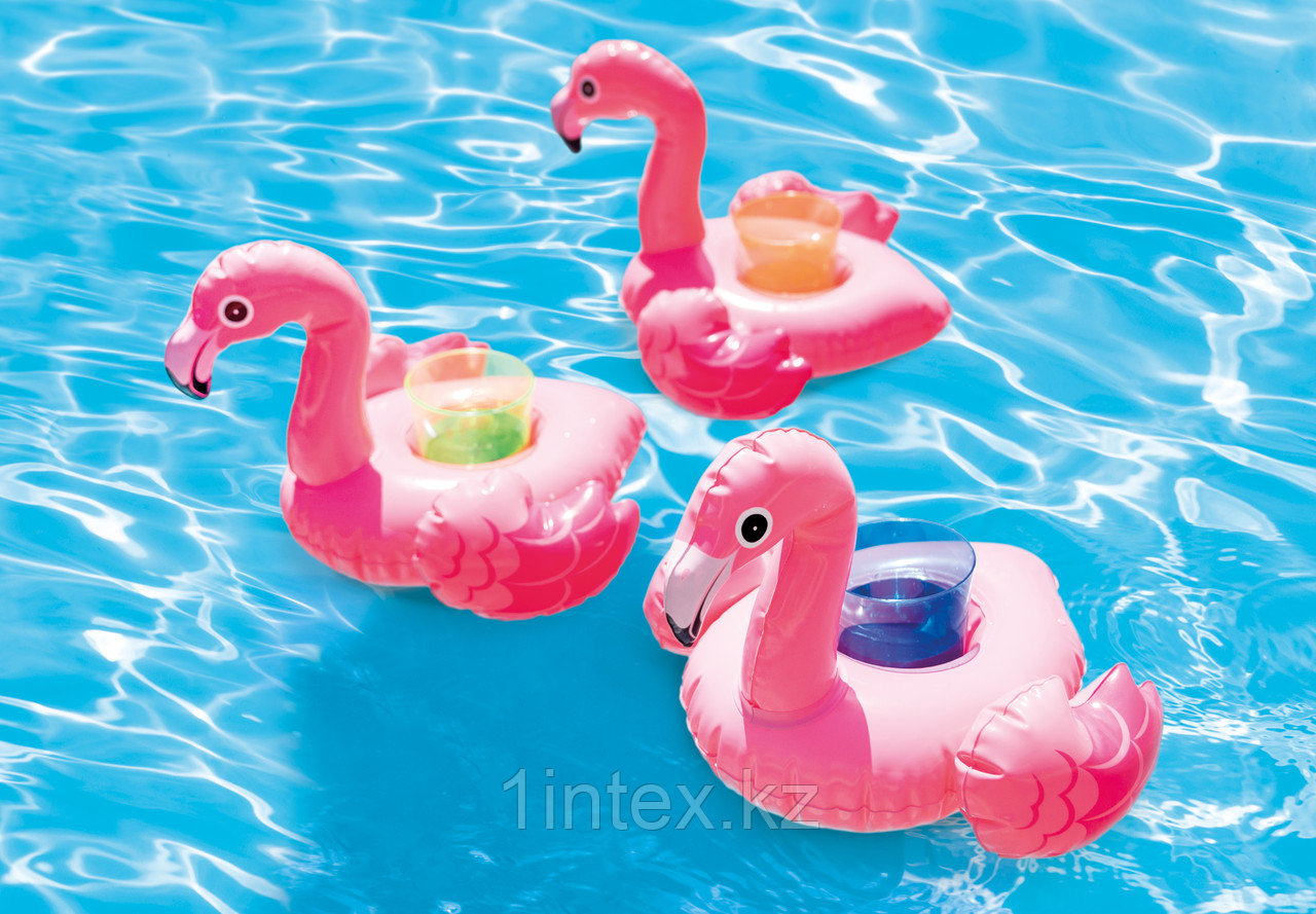 Надувной плавающий держатель для напитков "Фламинго", комплект из 3х шт, 57500 - фото 3 - id-p63595773