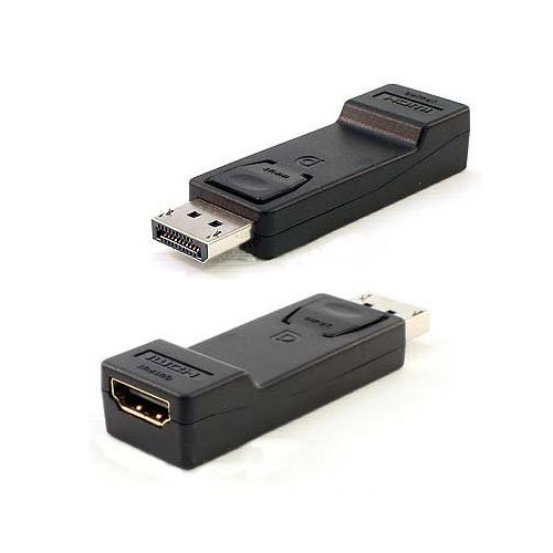 Переходник Cable Адаптер, DisplayPort-HDMI V-T CBDP0132 DP(m)-HDMI(f)/Адаптер ViTi DP/HD - фото 2 - id-p57368067