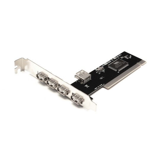 Контроллер, Deluxe, DLC-U2, PCI на USB 2.0, 5 USB Портов - фото 1 - id-p60633427