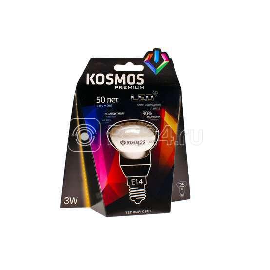 Лампа светодиодная LED KOSMOS premium 3Вт REFLECTOR 39мм E14 230В 3000К - фото 1 - id-p63597354