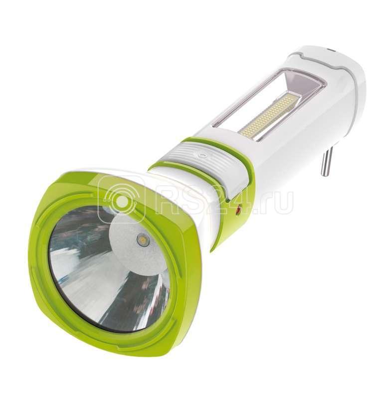 Фонарь светодиодный аккумуляторный 5W LED 3 режима бок. панель COB 3Вт - фото 1 - id-p63598018