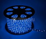 Шнур светодиодный Дюралайт свечение с динамикой 3W 220В 3.4Вт/м d13мм синий