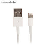 Кабель RITMIX, Lightning 8pin-USB, 1 А, 1 м, белый