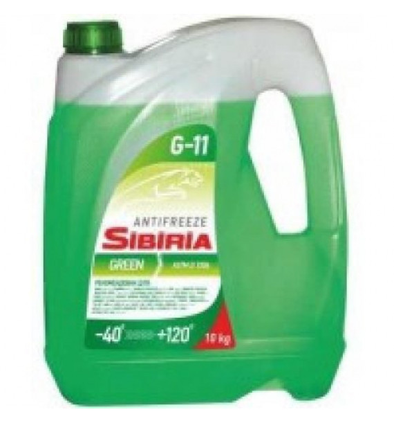 Антифриз Sibiria antifreeze ОЖ-40 зеленый