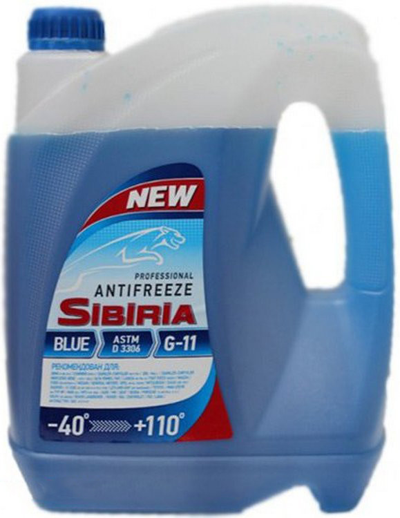 Антифриз Sibiria antifreeze ОЖ-40 синий