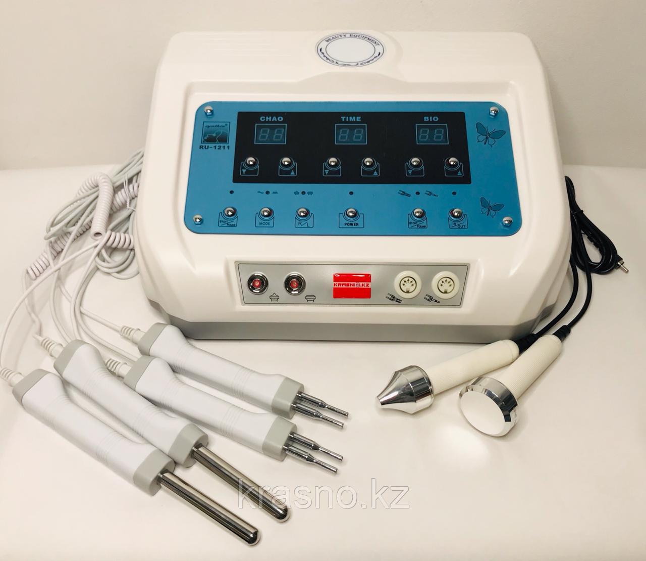 Профессиональный аппарат микротоковой терапии и ультразвук RU-1211, фото 1