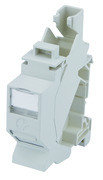 Розетка RJ45 на DIN-рейку cat.6A