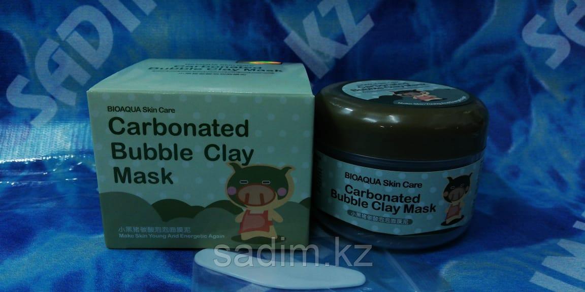 Маска для лица BIOAQUA Skin Care Carbonated Buble Clay Mask кислородно-пузырьковая