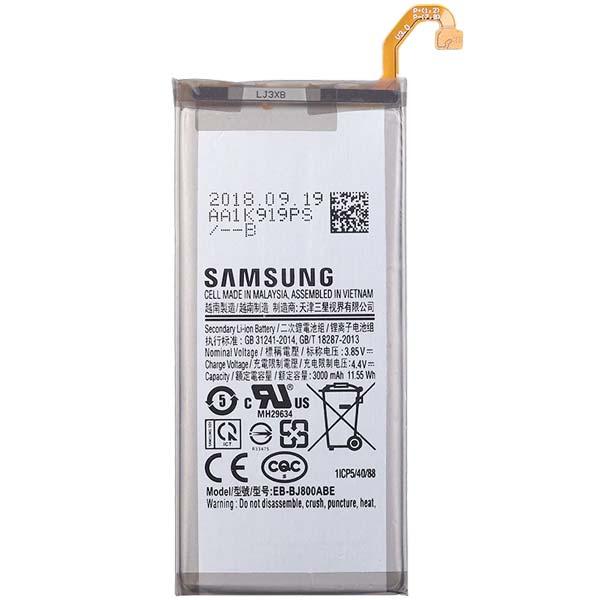 Заводской аккумулятор для Samsung Galaxy A6 (EB-BJ800ABE, 3000 mAh)
