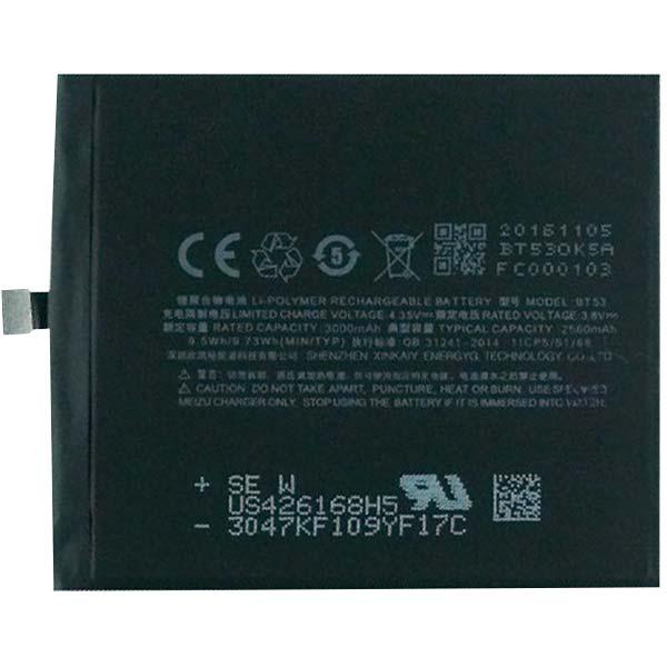 Заводской аккумулятор для Meizu Pro 6 (BT-53, 2560mAh)