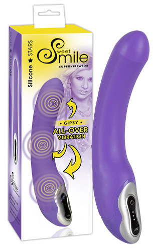SMILE Вибратор Gipsy фиолетовый (3 виброэлемента)