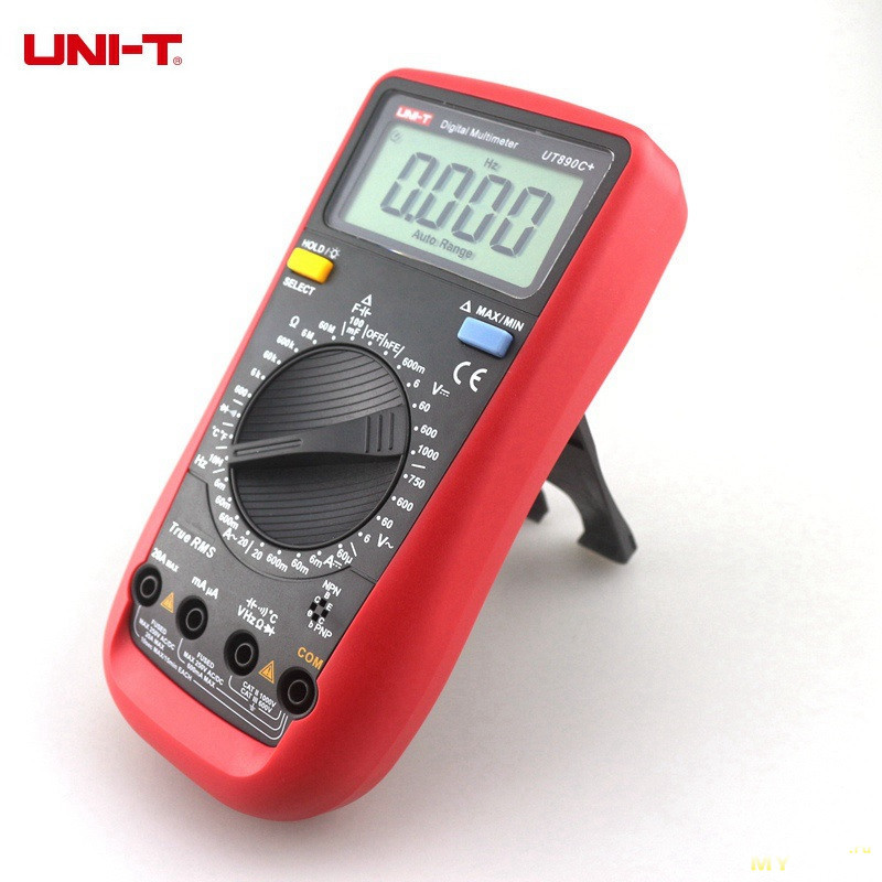 Мультиметр UNI-T UT890C+ - фото 1 - id-p63611951
