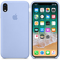 Силиконовый чехол для Apple iPhone XR (голубой)