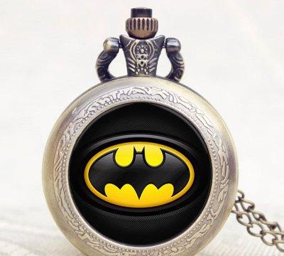 Карманные кварцевые часы на цепочке Batman. Kaspi RED. Рассрочка., фото 1