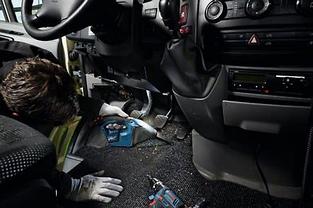 06019E3020 Пылесос Bosch GAS 12V Professional аккумуляторный без аккумуляторов и зарядного устройства, фото 3