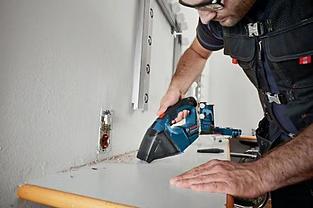06019E3020 Пылесос Bosch GAS 12V Professional аккумуляторный без аккумуляторов и зарядного устройства, фото 3