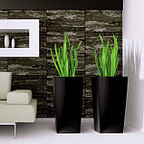 Садовое кашпо для цветов URBI SQUARE DURS265-S433 антрацит 2 предмета 11 и 26,6 л, фото 3