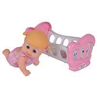 Bouncin' Babies 803002 Кукла Бони с кроваткой, 16 см 803002 Bouncin' Babies 803002 Кукла Бони с кроваткой, 16 см