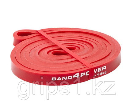 Красная резиновая петля (3 - 16 кг). Резиновая лента для фитнеса от Band4power, фото 2
